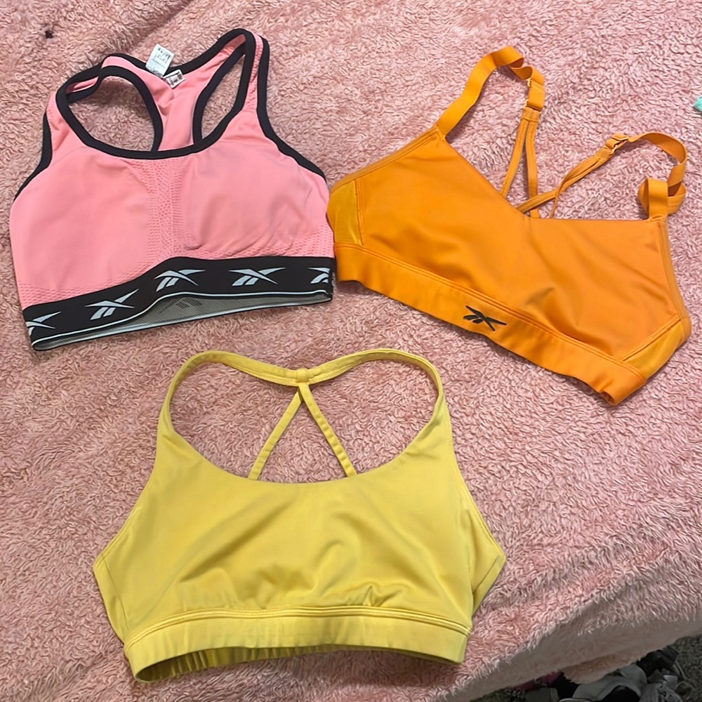Reebok sports bras